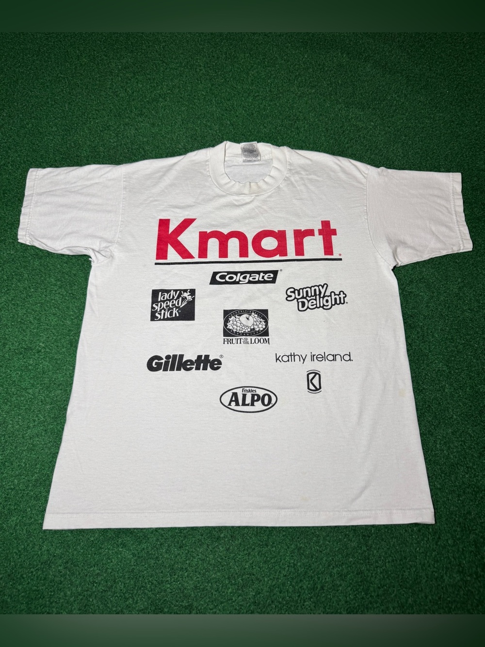 Kmart Vintage T Shirt 90s Logo Kids Race Against Drugs Large XXX Straight Edge